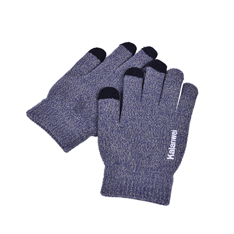 Knitted Men Hand Warm Gloves For Winter
