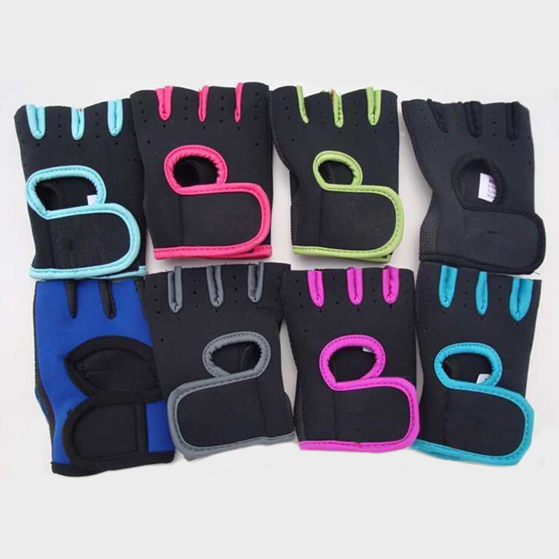 Personalised Lightweight Sports Half Finger Gloves For Gym